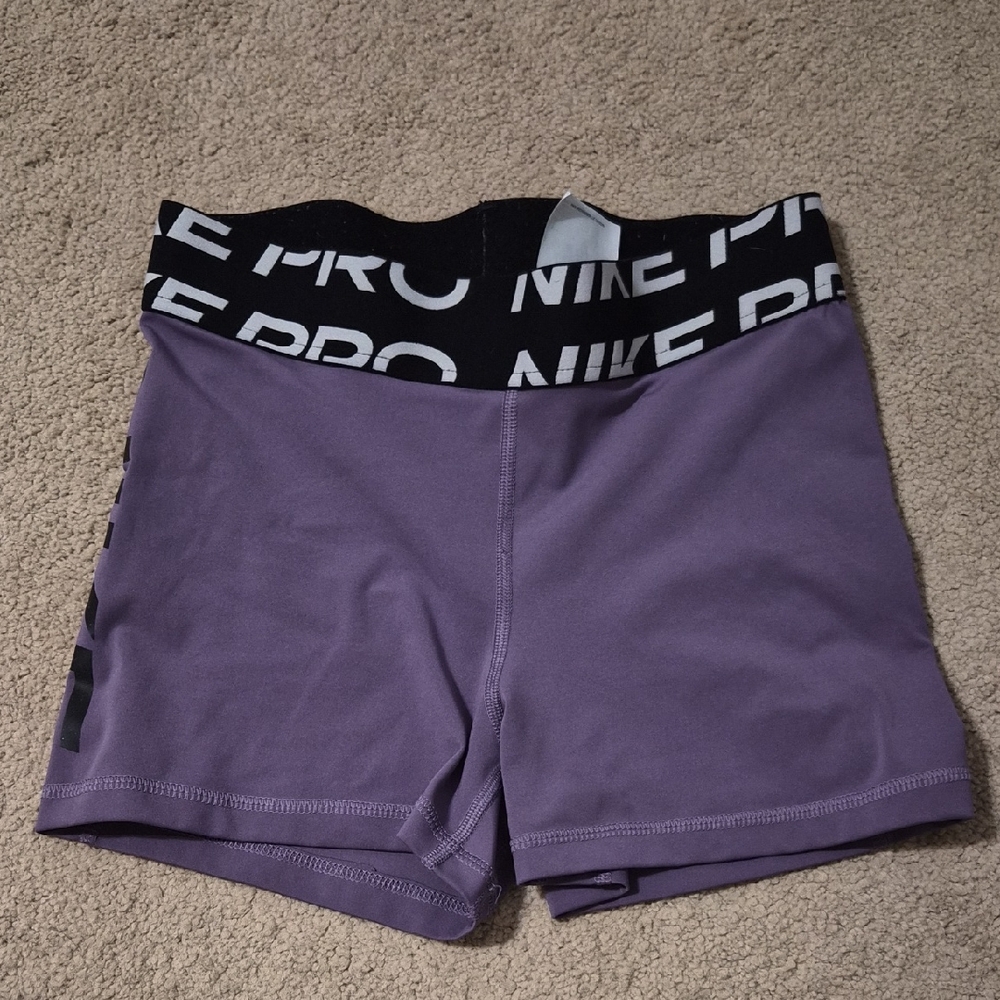 Nike Women's Athletic Spandex in Purple and Black